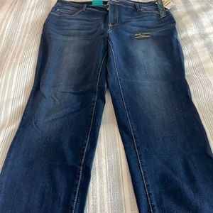New INC skinny leg jeans in size 18 W.
